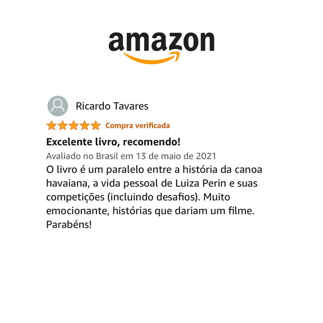 Comentário de quem comprou na Amazon